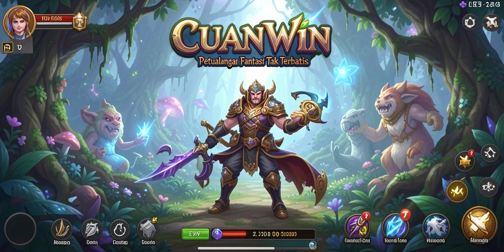 Tampilan permainan <strong>CUANWIN</strong> dengan aksi RPG yang mendebarkan.