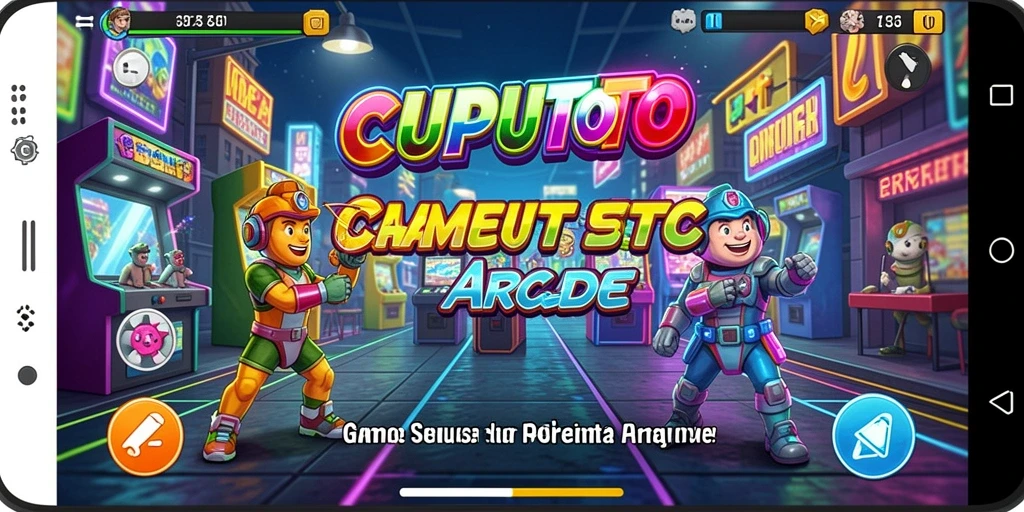 Screenshot gameplay CUPUTOTO yang menarik dan dinamis.