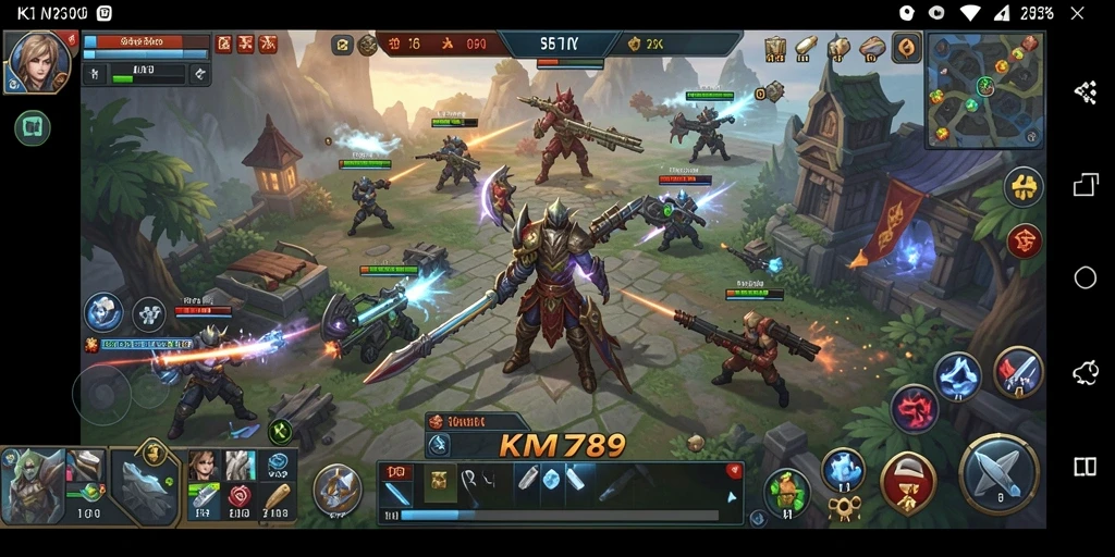 Tampilan gameplay <strong>KM789</strong> yang mendebarkan dan penuh strategi.