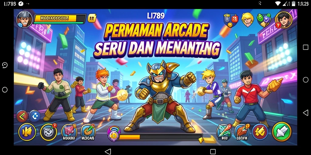 Tampilan gameplay seru dari LI789 yang penuh aksi.