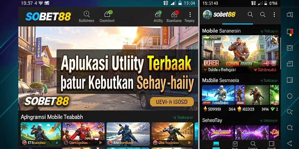 Tampilan screenshot utama SOBET88 yang menunjukkan alat bantu produktivitas.